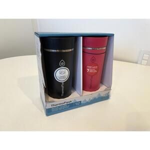 ThermoFlask 16oz Sip-N-Lok Travel Mug Set (2-Pack)